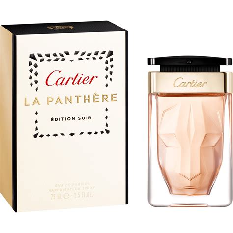 cartier eau de parfum la panthère|cartier la panthere edition soir.